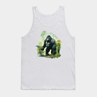 Black Gorilla Tank Top